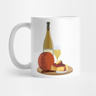 Wine and Cheese Mug